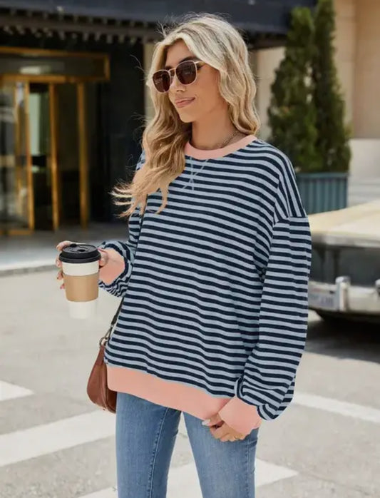 Striped Sweatshirt