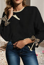 Leopard Bow Sweater