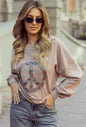 Peace Sign Sweatshirt